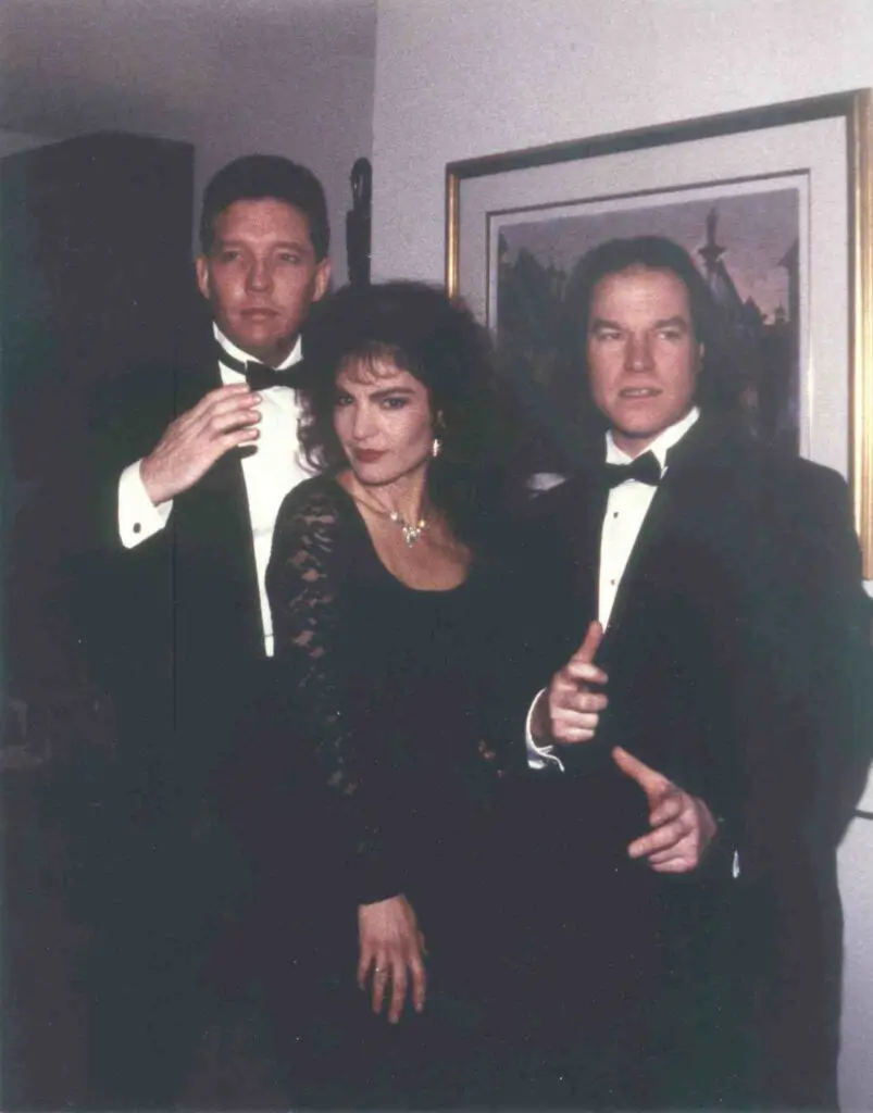 Brinke Stevens and writer Clay McBride