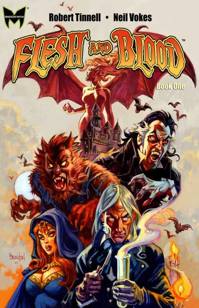 I did the original design for this book and it looked exactly like this. Painted by Dan Bereton
