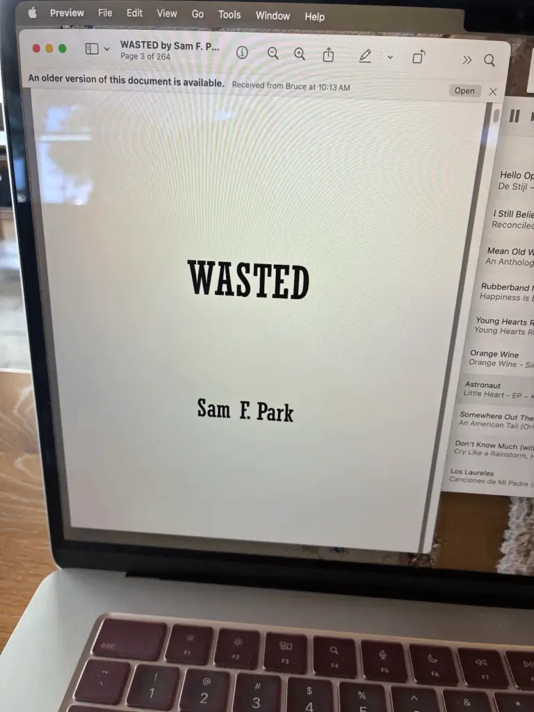 First book completed